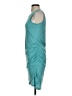 BTFBM Solid Teal Casual Dress Size S - photo 5