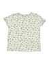 Monoprix Floral Ivory Short Sleeve T-Shirt Size 8y - photo 2