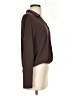Green Envelope Brown Long Sleeve Blouse Size S - photo 4