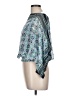 Max Studio 100% Polyester Teal Kimono Size L - photo 5