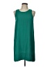 Leith Solid Green Casual Dress Size L - photo 1