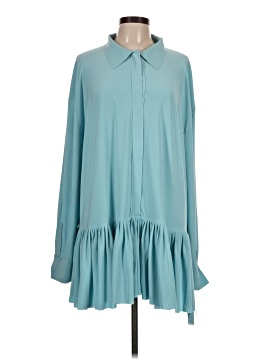 Norma Kamali Long Sleeve Blouse (view 1)