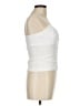 Lulus 100% Cotton White Sleeveless Blouse Size M - photo 4