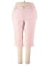 Basic Editions Pink Denim Shorts Size 20 - photo 1