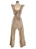 Unbranded Solid Tan Jumpsuit Size 2 - photo 2