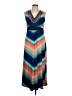 NY Collection Blue Casual Dress Size L (petite) - photo 1
