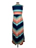 NY Collection Blue Casual Dress Size L (petite) - photo 2