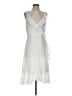 White House Black Market 100% Polyester White Cocktail Dress Size S (estimated) - photo 1