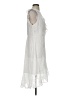 White House Black Market 100% Polyester White Cocktail Dress Size S (estimated) - photo 4