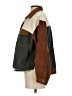 12th Tribe 100% Cotton Color Block Green Jacket Size S - photo 5