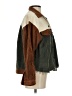 12th Tribe 100% Cotton Color Block Green Jacket Size S - photo 4