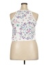 ON FIRE White Tank Top Size 4X - photo 2