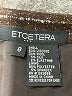Etcetera Gray Casual Skirt Size 8 - photo 4