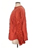 Liv 100% Rayon Orange Long Sleeve Blouse Size 1X - photo 5