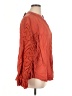 Liv 100% Rayon Orange Long Sleeve Blouse Size 1X - photo 4