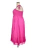 Torrid 100% Rayon Solid Pink Cocktail Dress Size 2X Plus (2) - photo 5