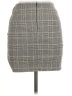 H&M Plaid Gray Casual Skirt Size 8 - photo 2