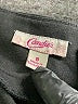 Candie's Solid Black Casual Skirt Size 9 - photo 4