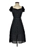 Monteau Polka Dots Black Casual Dress Size S - photo 1