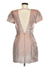 Express Metallic Silver Cocktail Dress Size 6 - photo 2
