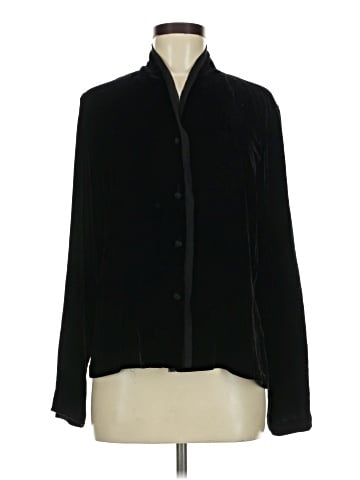 Eileen Fisher Long Sleeve Polo (view 1)