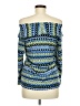 Rafaella Blue 3/4 Sleeve T-Shirt Size M - photo 2