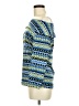 Rafaella Blue 3/4 Sleeve T-Shirt Size M - photo 5