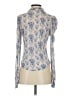 LoveShackFancy 100% Viscose Blue Long Sleeve Blouse Size S - photo 2