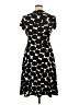 Leota Polka Dots Black Casual Dress Size XL - photo 2