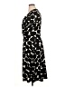 Leota Polka Dots Black Casual Dress Size XL - photo 5
