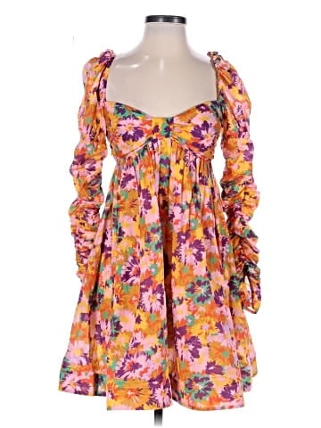 Zimmermann Violet Twist Front  Mini Dress (view 1)