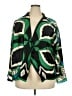 Zara 100% Polyester Green Long Sleeve Blouse Size XXL - photo 1