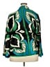 Zara 100% Polyester Green Long Sleeve Blouse Size XXL - photo 2