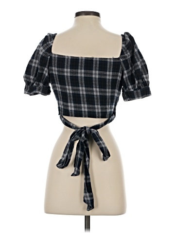 Blue Life Short Sleeve Blouse (view 2)