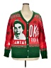 ELF 100% Polyester Green Cardigan Size XXL - photo 1
