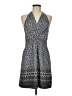 Athleta Paisley Gray Casual Dress Size 6 - photo 1