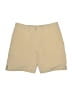 Chaps Solid Tan Khaki Shorts Size 12 - photo 1