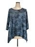 Avenue Blue 3/4 Sleeve Top Size 22 Plus - photo 1