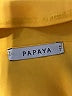 Papaya Yellow Cocktail Dress Size S - photo 7