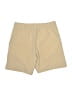 Chaps Solid Tan Khaki Shorts Size 12 - photo 2