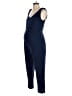 Hello Miz Solid Blue Jumpsuit Size Sm Maternity - photo 1