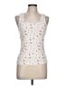 No Comment White Sleeveless Top Size L - photo 1