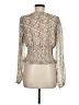 Nine Britton 100% Polyester Ivory Long Sleeve Blouse Size M - photo 2