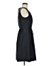 H&M Solid Black Casual Dress Size 8 - photo 4