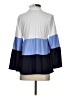 Duffield Lane Color Block Blue 3/4 Sleeve Blouse Size XS - photo 2