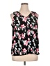 Apt. 9 100% Polyester Black Sleeveless Blouse Size XL - photo 1