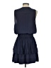 Do & Be 100% Polyester Solid Blue Casual Dress Size S - photo 2