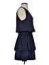 Do & Be 100% Polyester Solid Blue Casual Dress Size S - photo 4