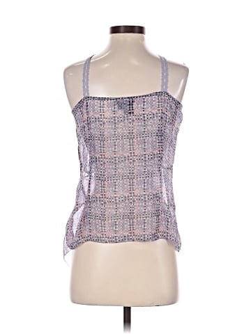 BCBGMAXAZRIA Sleeveless Silk Top (view 2)