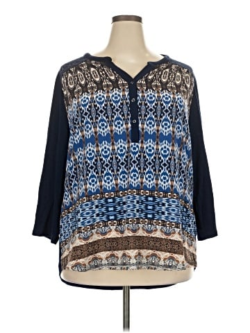 DressBarn 3/4 Sleeve Blouse (view 1)